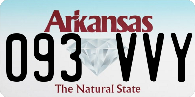 AR license plate 093VVY