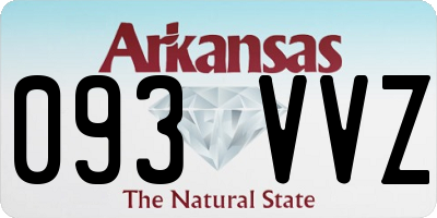 AR license plate 093VVZ