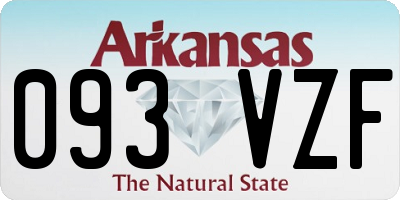 AR license plate 093VZF