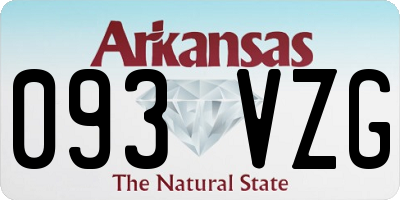 AR license plate 093VZG