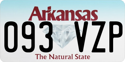 AR license plate 093VZP