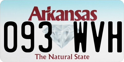 AR license plate 093WVH
