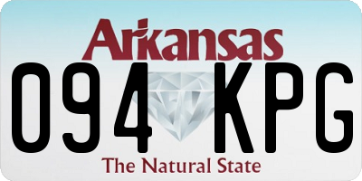 AR license plate 094KPG