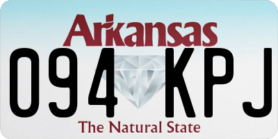 AR license plate 094KPJ