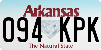 AR license plate 094KPK