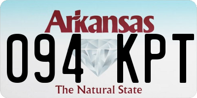 AR license plate 094KPT