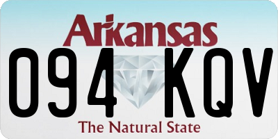 AR license plate 094KQV