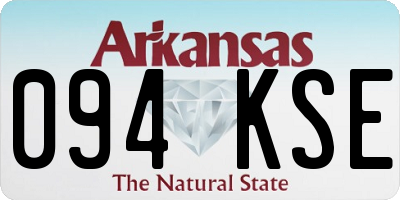 AR license plate 094KSE