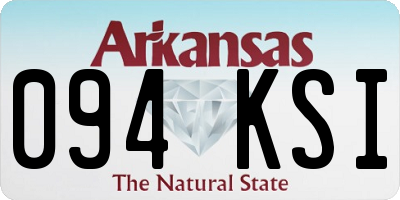 AR license plate 094KSI
