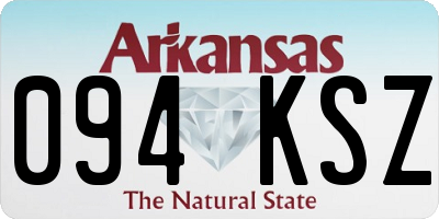 AR license plate 094KSZ