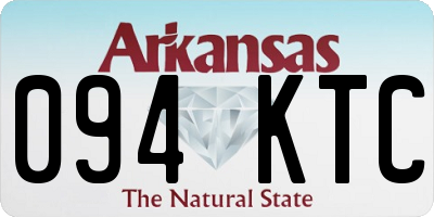 AR license plate 094KTC