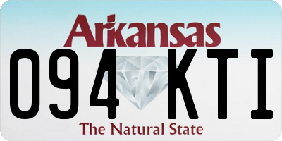 AR license plate 094KTI