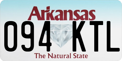 AR license plate 094KTL