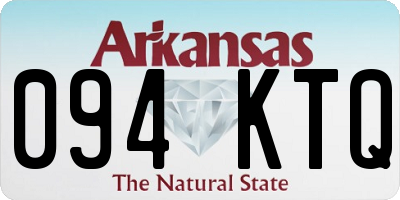 AR license plate 094KTQ