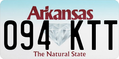 AR license plate 094KTT