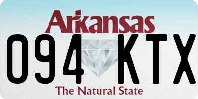 AR license plate 094KTX