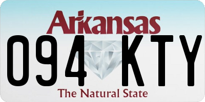 AR license plate 094KTY