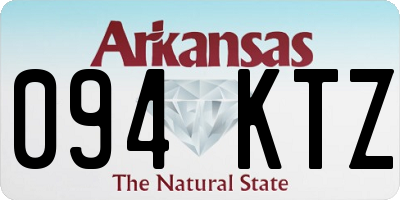 AR license plate 094KTZ