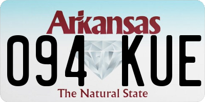 AR license plate 094KUE