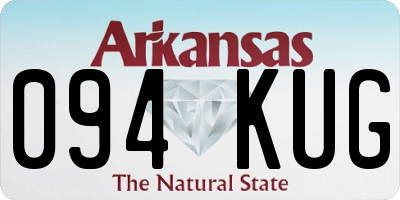 AR license plate 094KUG