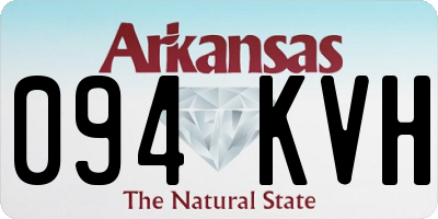 AR license plate 094KVH