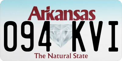 AR license plate 094KVI