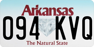 AR license plate 094KVQ