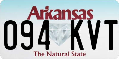 AR license plate 094KVT