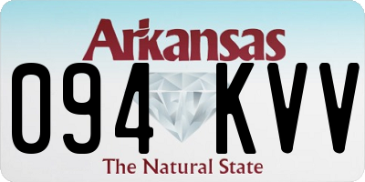 AR license plate 094KVV