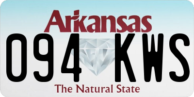 AR license plate 094KWS