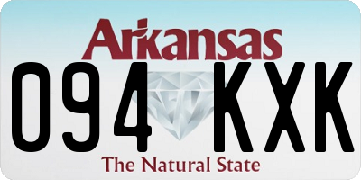 AR license plate 094KXK