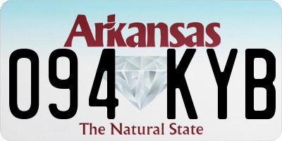 AR license plate 094KYB