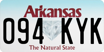 AR license plate 094KYK