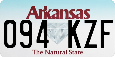 AR license plate 094KZF
