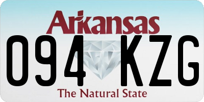 AR license plate 094KZG