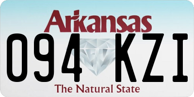 AR license plate 094KZI