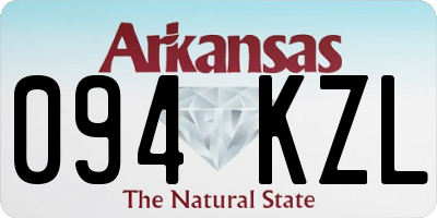 AR license plate 094KZL