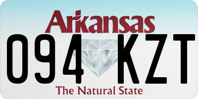 AR license plate 094KZT