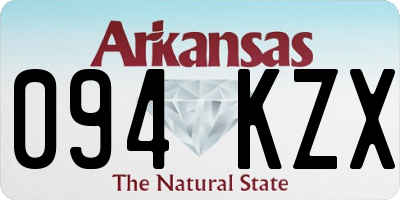 AR license plate 094KZX