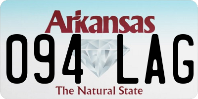 AR license plate 094LAG