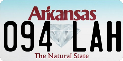 AR license plate 094LAH