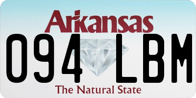AR license plate 094LBM
