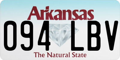 AR license plate 094LBV