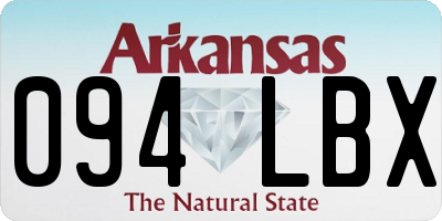AR license plate 094LBX