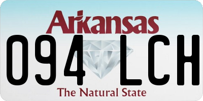 AR license plate 094LCH