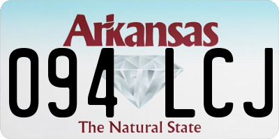 AR license plate 094LCJ