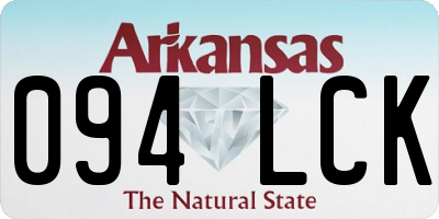 AR license plate 094LCK