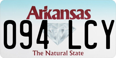 AR license plate 094LCY