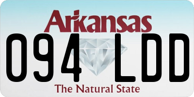 AR license plate 094LDD