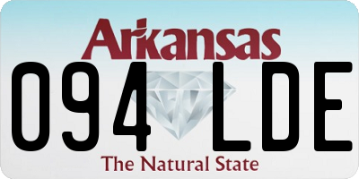 AR license plate 094LDE
